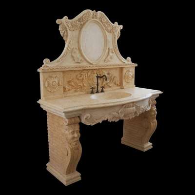 hot sale beautiful marble basin for home