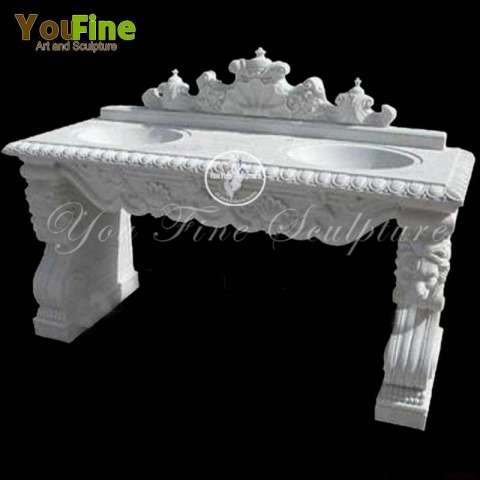 Indoor Beautiful Hot Sale Marble Bathtub Wash Basin